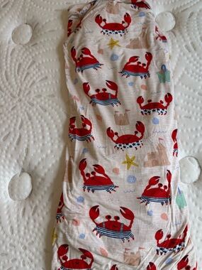 Little Sleepies Beach Buddies Crib Sheet